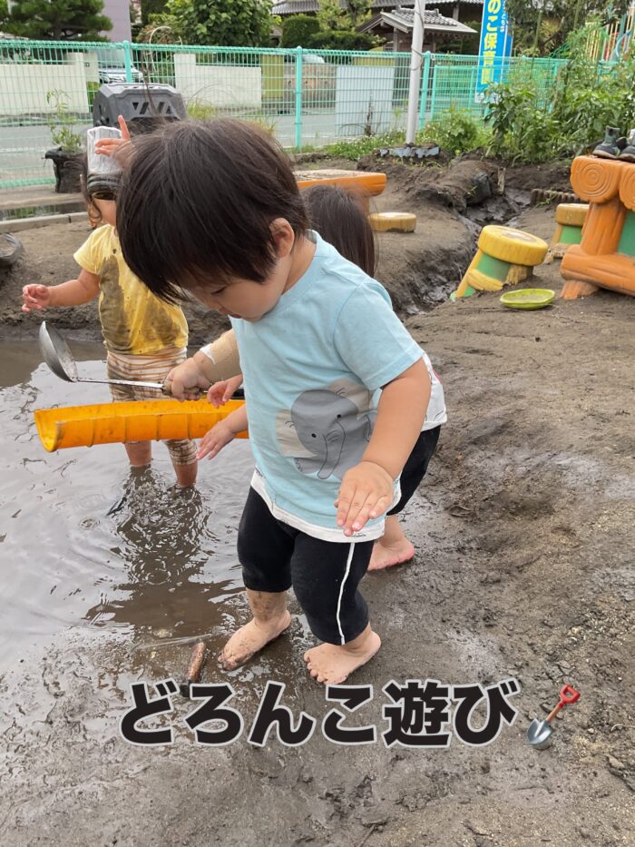 すぎのこ保育園の自然を活かした遊びの環境